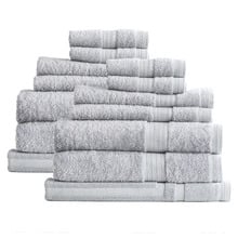 14 Piece Stella Bamboo-Blend Bathroom Towel Set